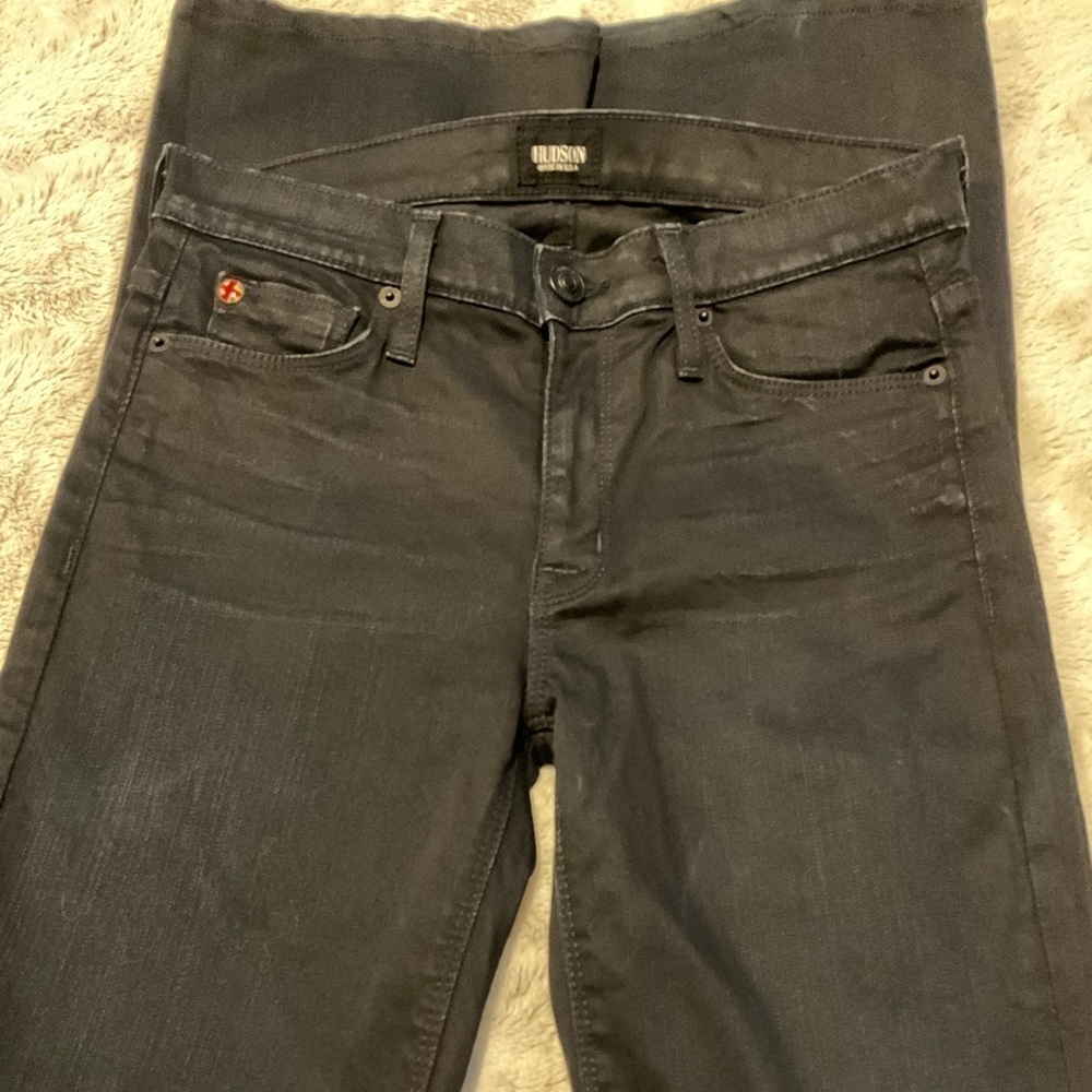 HUDSON Navy Blue Boot Cut Jeans